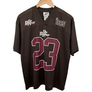 Dr. Pepper Football Jersey Shirt Women's Medium